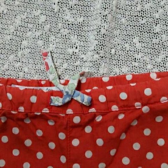 BABY BODEN 6-12M Red Polka Dot Pull On Shorts 6m 12m - Picture 4 of 7